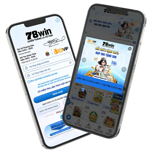 Điện thoại hiển thị ứng dụng 7 Club app