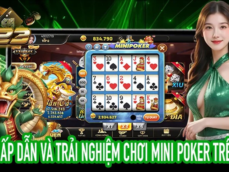Bàn Blackjack trực tuyến