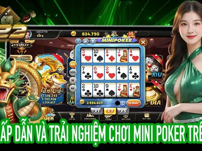 Bàn Blackjack trực tuyến